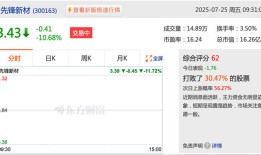 刚“摘帽”不到两月，先锋新材前实控人卢先锋遭证监会立案|界面新闻 · 证券