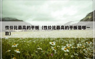 性价比最高的平板（性价比最高的平板是哪一款）
