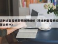 迈利诺智能锁常见故障维修（麦金利智能锁设置说明书）