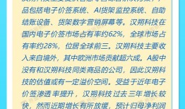 打新早报| 今日两只新股申购，电子价签赛道龙头汉朔科技兼具低估值和稀缺性|界面新闻 · 证券