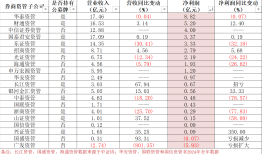 2024年上市券商资管业务“加量不加价”，资管子公司整体经营承压|界面新闻