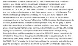 特朗普将令美国药品降价，对中国公司影响几何？|界面新闻