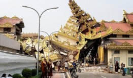 直击缅甸地震：震后一日，救援行动持续进行|界面新闻 · 天下