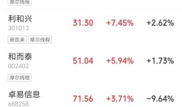 多只摩尔线程概念股走强，中科蓝讯一度涨超13% |界面新闻 · 科技