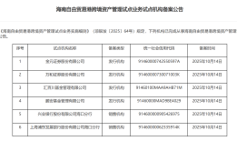 首批六家！海南自贸港跨境资管试点落地，四类产品对外开放|界面新闻