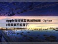 Apple指纹锁常见故障维修（iphone指纹锁不能用了）