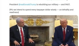 1万亿美元，特朗普准备提出破纪录国防预算|界面新闻 · 天下