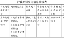 快钱公司因违反清算管理规定等被罚625万元|界面新闻 · 快讯