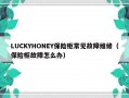 LUCKYHONEY保险柜常见故障维修（保险柜故障怎么办）