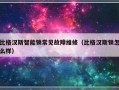 比格汉斯智能锁常见故障维修（比格汉斯锁怎么样）