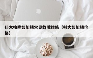 科大柏隆智能锁常见故障维修（科大智能锁价格）