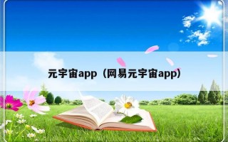 元宇宙app（网易元宇宙app）