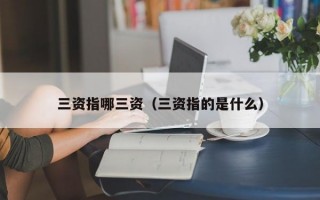 三资指哪三资（三资指的是什么）