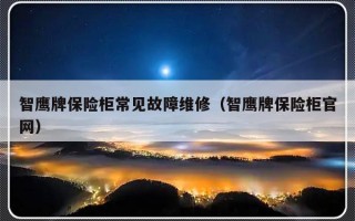 智鹰牌保险柜常见故障维修（智鹰牌保险柜官网）