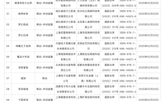 2月国产网络游戏审批信息公布，共110款游戏获批|界面新闻 · 快讯