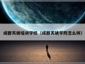 成都天琥培训学校（成都天琥学院怎么样）