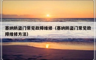 塞纳防盗门常见故障维修（塞纳防盗门常见故障维修方法）