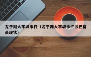 龙子湖大学城事件（龙子湖大学城事件涉世官员现状）