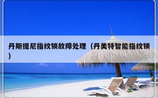 丹斯提尼指纹锁故障处理（丹美特智能指纹锁）