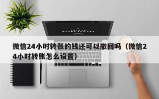 微信24小时转账的钱还可以撤回吗（微信24小时转账怎么设置）