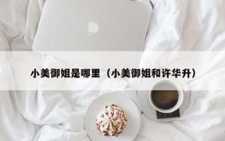 小美御姐是哪里（小美御姐和许华升）