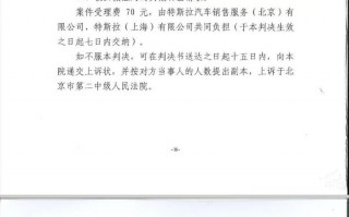 “车顶维权”女车主首次胜诉，特斯拉被判提供完整行车数据|界面新闻 · 汽车
