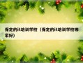 保定的it培训学校（保定的it培训学校哪家好）