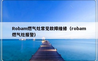 Robam燃气灶常见故障维修（robam燃气灶报警）