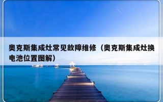 奥克斯集成灶常见故障维修（奥克斯集成灶换电池位置图解）