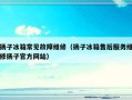 扬子冰箱常见故障维修（扬子冰箱售后服务维修扬子官方网站）