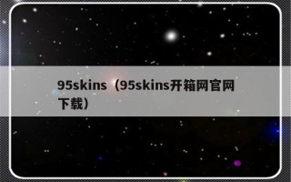 95skins（95skins开箱网官网下载）