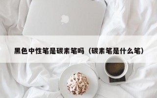 黑色中性笔是碳素笔吗（碳素笔是什么笔）