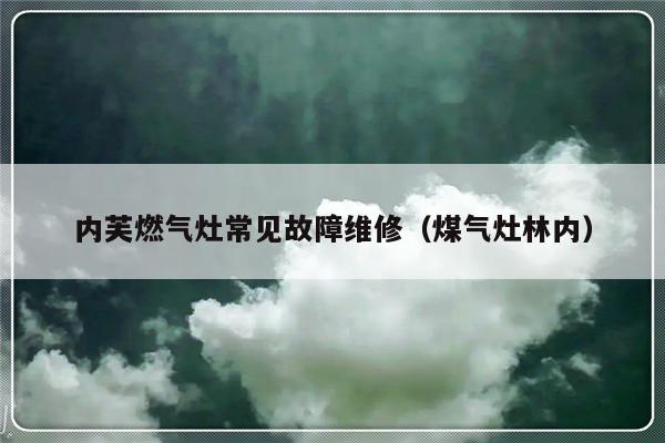 内芙燃气灶常见故障维修（煤气灶林内）-第1张图片-乐修号