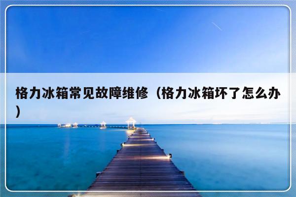 格力冰箱常见故障维修（格力冰箱坏了怎么办）-第1张图片-乐修号