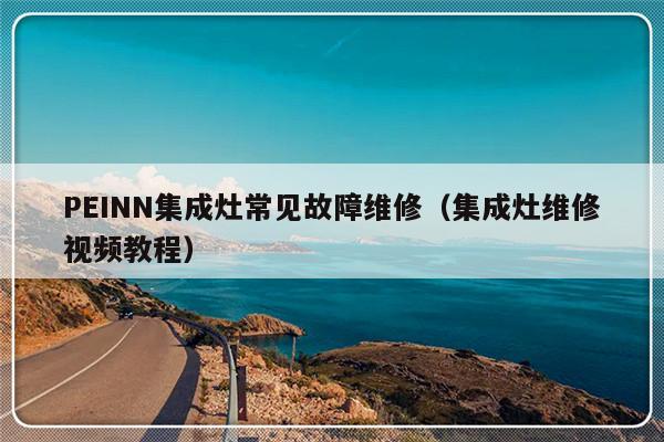 PEINN集成灶常见故障维修（集成灶维修视频教程）-第1张图片-乐修号