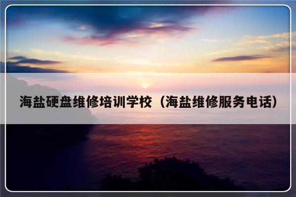 海盐硬盘维修培训学校（海盐维修服务电话）-第1张图片-乐修号