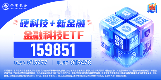 创业板午后发威！汇金科技20CM涨停，金融科技ETF（159851）放量反弹4.72%！-第4张图片-乐修号