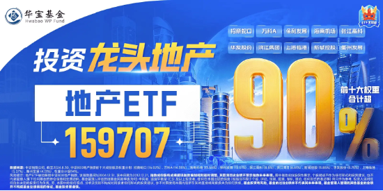 地产板块逆市走强！招商蛇口领涨近7%，地产ETF（159707）上扬1.31%，冲击日线四连阳-第2张图片-乐修号