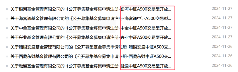 中证A500“硝烟”再起！7位新玩家入局-第1张图片-乐修号